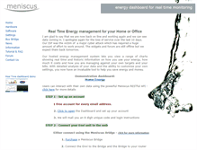 Tablet Screenshot of home-energy.meniscus.co.uk